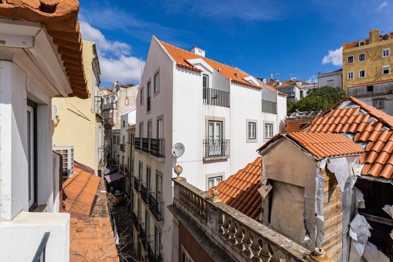 Alfama 2Bdr Duplex Apartment W/ Balcony By Lovelystay Lisboa Exterior foto